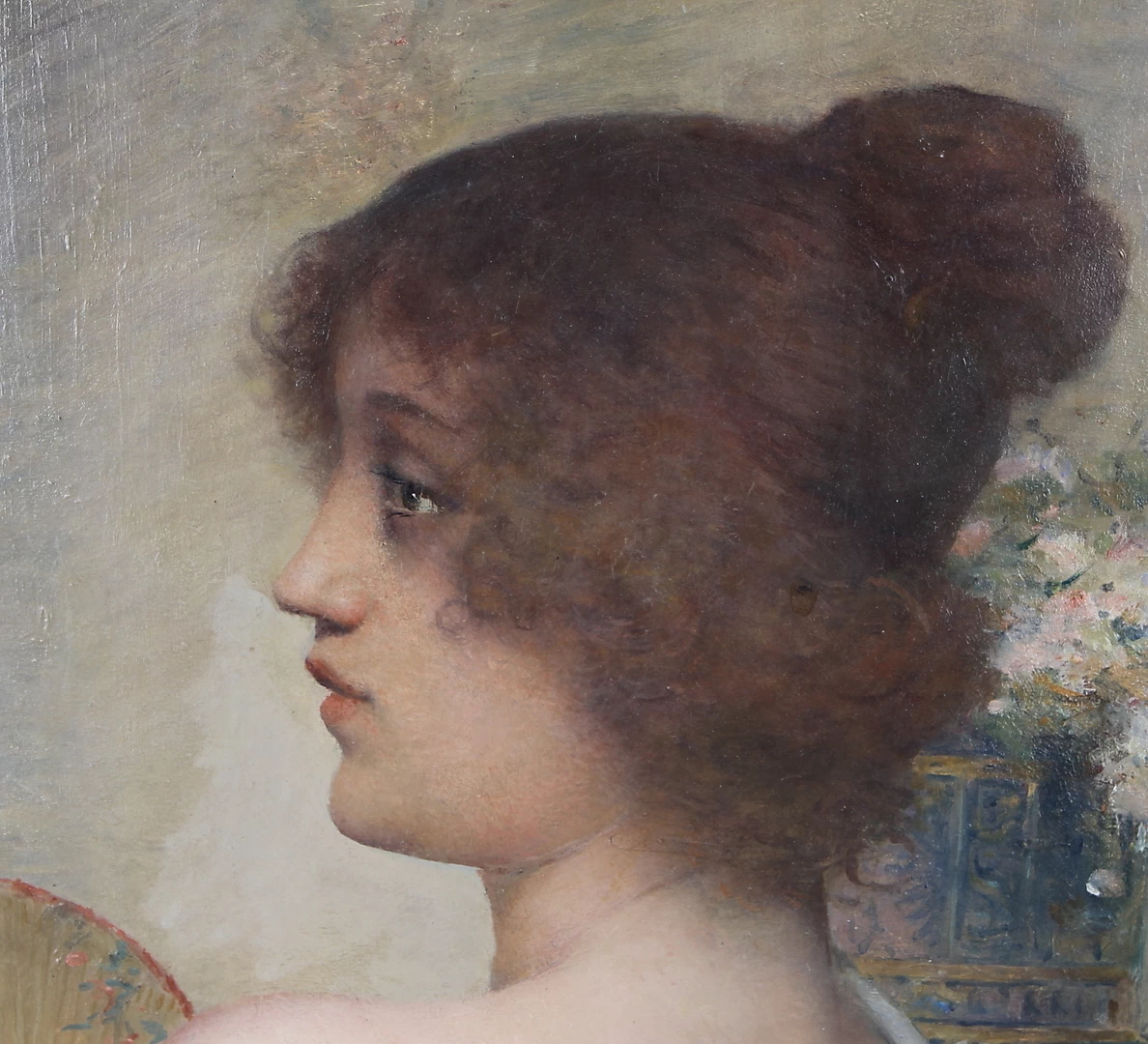 Ritratto di donna - dettaglio